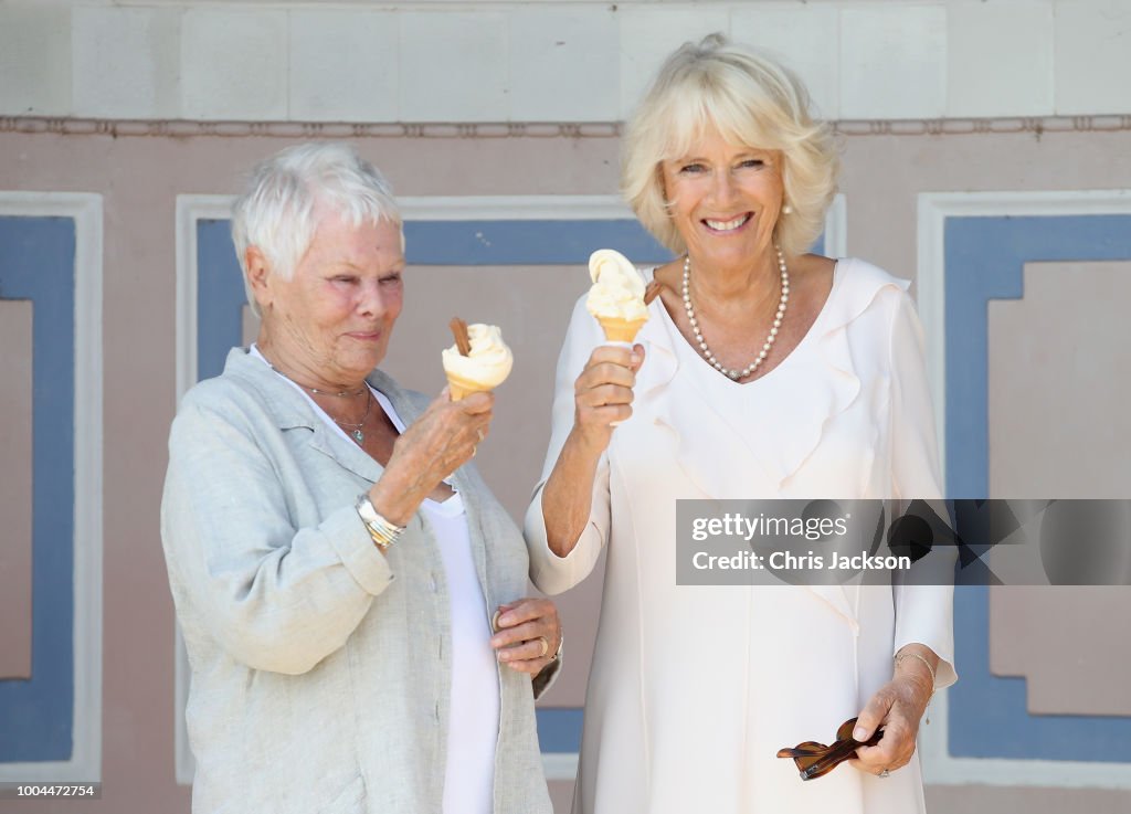 The Duchess Of Cornwall Visits The Isle Of Wight