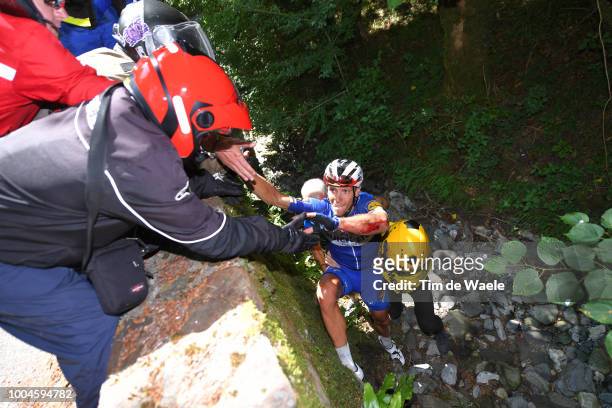 Philippe Gilbert of Belgium and Team Quick-Step Floors / Crash / Injury / during the 105th Tour de France 2018, Stage 16 a 218km stage from...