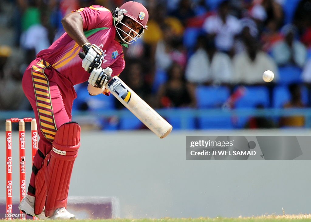 West Indies cricket team captain Chris G