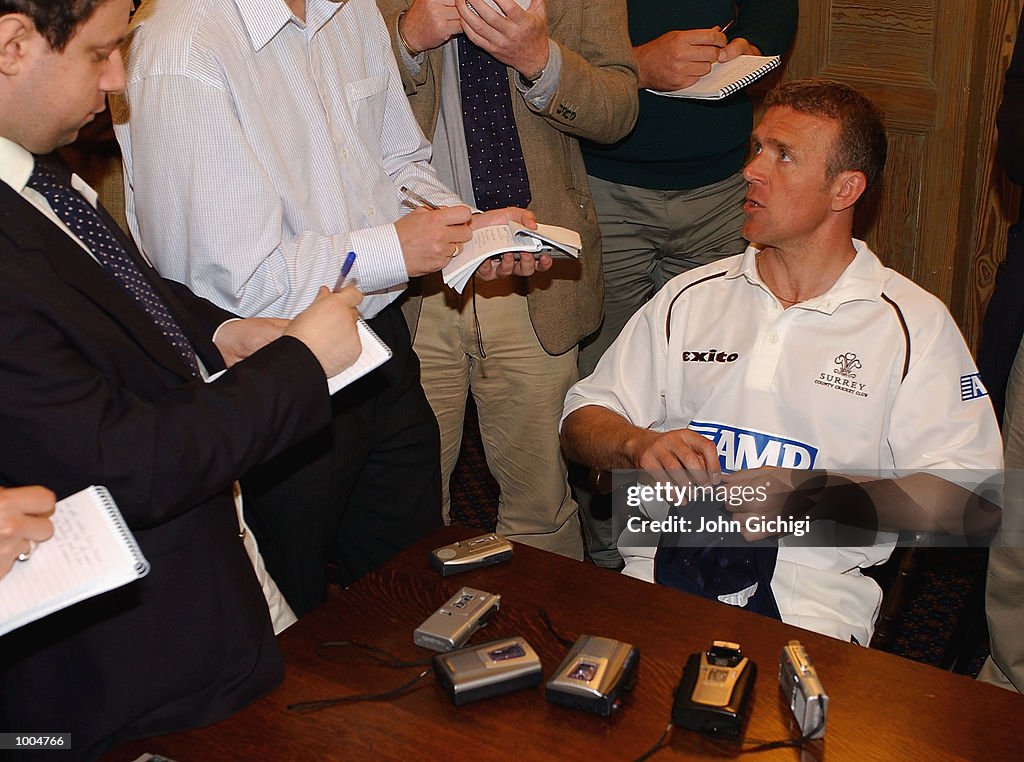 Surrey CCC Photocall