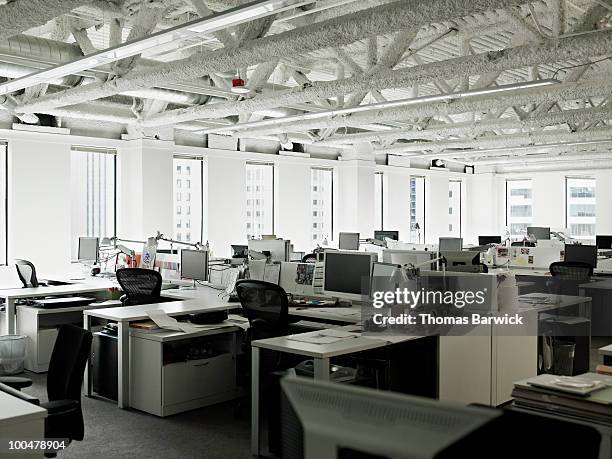empty office space - office space no people stock pictures, royalty-free photos & images