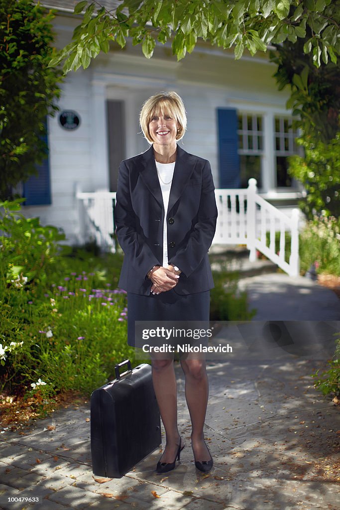 Mom goes to work