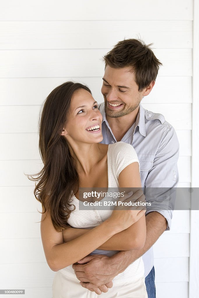 Portrait of a  young couple