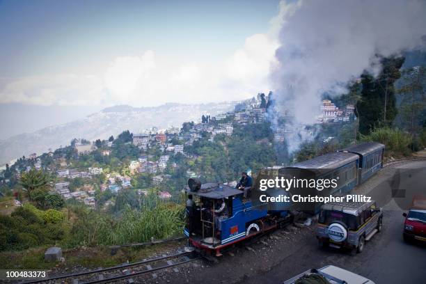 The Darjeeling Himalayan Railway, nicknamed the "Toy Train", is a narrow-gauge railway from Siliguri to Darjeeling in West Bengal, run by the Indian...