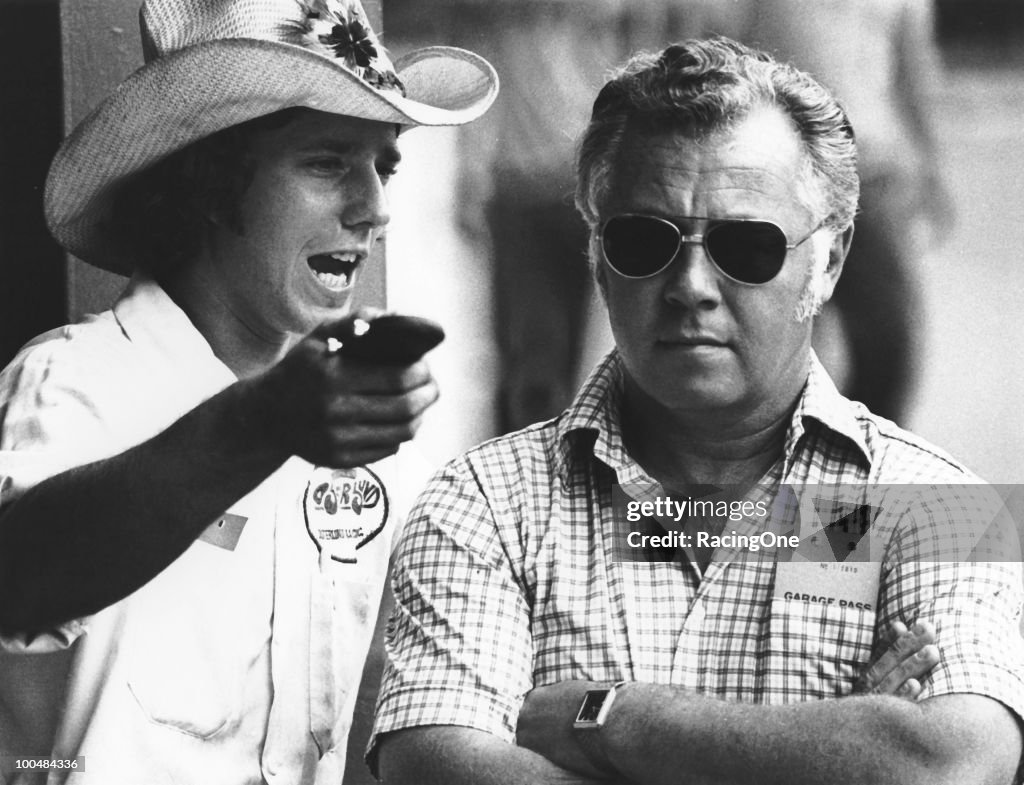 Doug Rivette Crew chief Doug Richert , 20 years old, with his employer and Dale ...