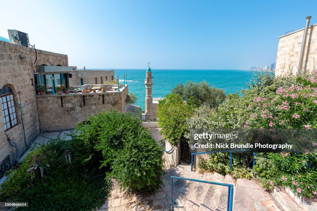 Old Jaffa streets, Tel Aviv, Israel