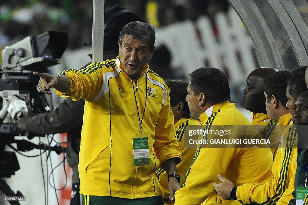 South African coach Carlos Alberto Parre