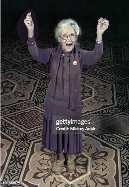 Activist Maggie Kuhn in 1981 in Washington, DC.