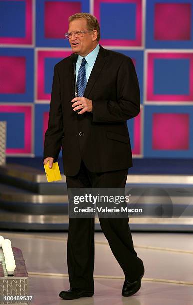 Host Drew Carey attends "The Price Is Right" Daytime Emmys-themed episode taping at CBS Studios on May 24, 2010 in Los Angeles, California.