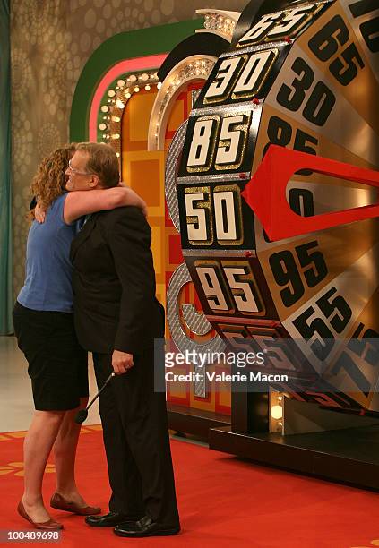 Host Drew Carey attends "The Price Is Right" Daytime Emmys-themed episode taping at CBS Studios on May 24, 2010 in Los Angeles, California.