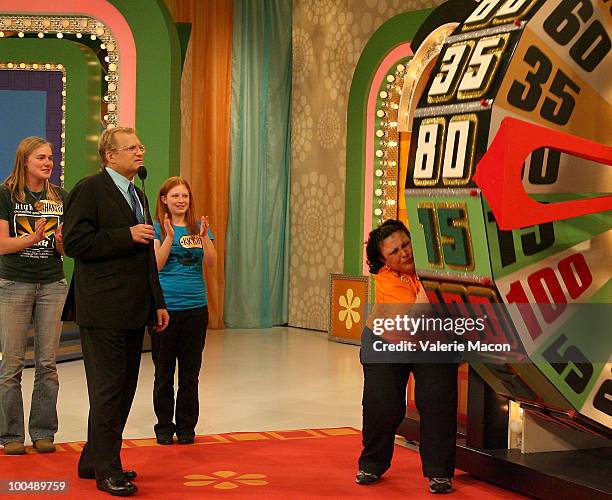 Host Drew Carey attends "The Price Is Right" Daytime Emmys-themed episode taping at CBS Studios on May 24, 2010 in Los Angeles, California.