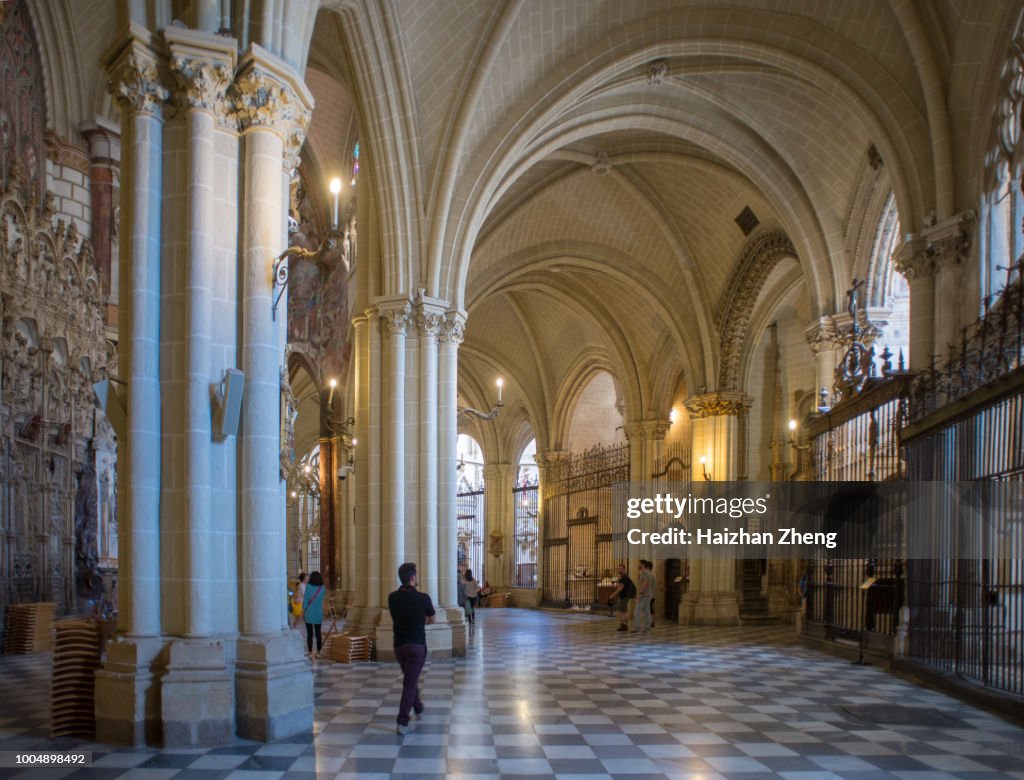 Kathedraal van Toledo in Spanje