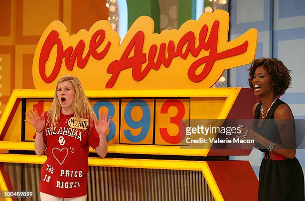 The Price Is Right" Daytime Emmys-themed episode taping at CBS Studios on May 24, 2010 in Los Angeles, California.