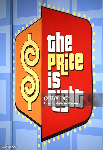 The Price Is Right" Daytime Emmys-themed episode is taped at CBS Studios on May 24, 2010 in Los Angeles, California.