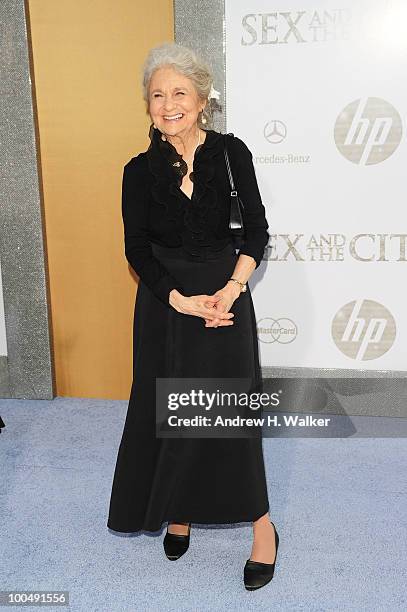 Actress Lynn Cohen attends "Sex And The City 2" Premiere presented by Mercedes-Benz And Maybach at Radio City Music Hall on May 24, 2010 in New York...