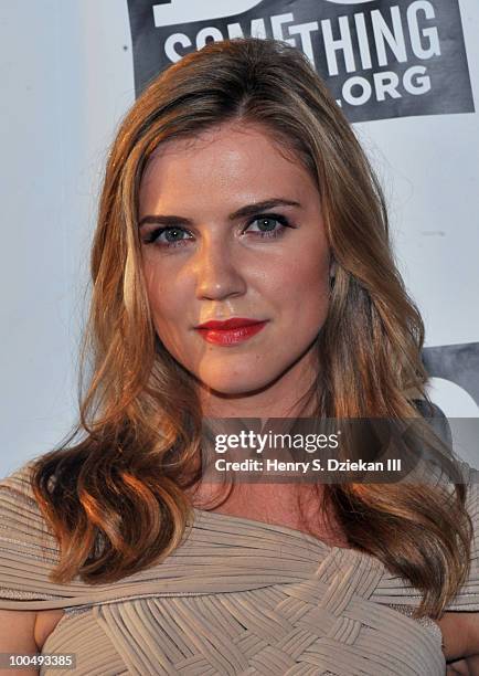 Actress Sara Canning attends DoSomething.org's celebration of the 2010 Do Something Award nominees at The Apollo Theater on May 24, 2010 in New York...