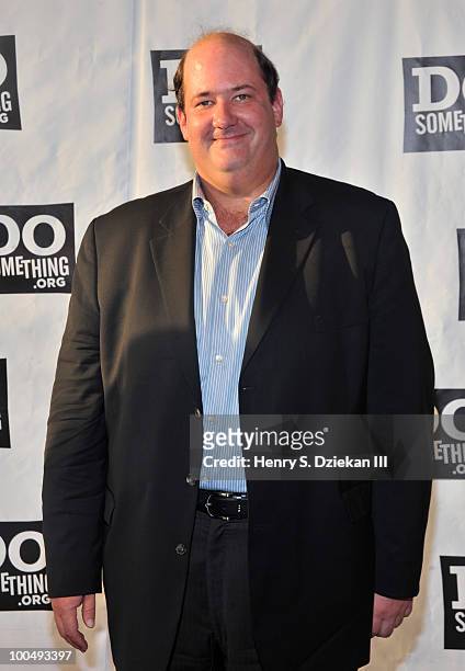 Brian Baumgartner attends DoSomething.org's celebration of the 2010 Do Something Award nominees at The Apollo Theater on May 24, 2010 in New York...