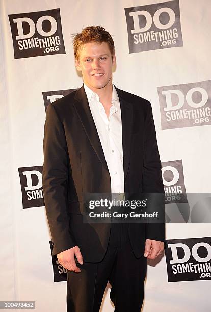 Actor Zach Roerig attends DoSomething.org's celebration of the 2010 Do Something Award nominees at The Apollo Theater on May 24, 2010 in New York...
