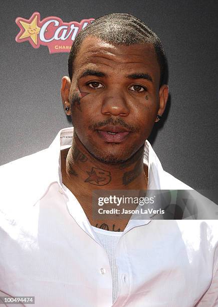 Rapper The Game attends the "Sk8 For Life" benefit at Fantasy Factory on May 22, 2010 in Los Angeles, California.