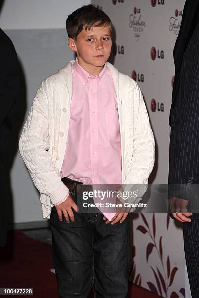 Brooklyn Beckham attends A Night Of Fashion & Technology With LG Mobile Phones Hosted By Victoria Beckham & Eva Longoria at Soho House on May 24,...