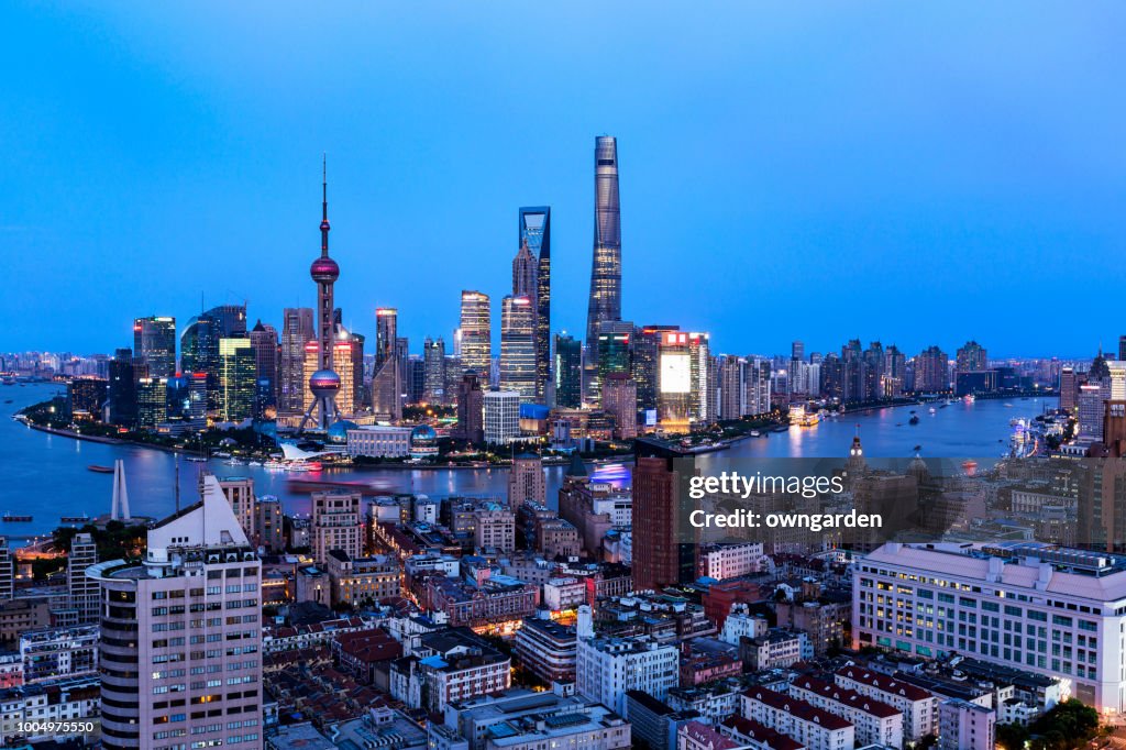 Modern Shanghai Skyline