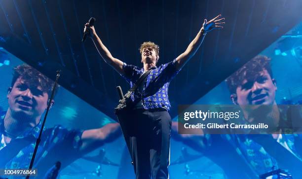 Singer-songwriter Charlie Puth performs during the 2018 Honda Civic Tour presents Charlie Puth Voicenotes with special guest Hailee Steinfeld at BB&T...