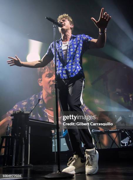 Singer-songwriter Charlie Puth performs during the 2018 Honda Civic Tour presents Charlie Puth Voicenotes with special guest Hailee Steinfeld at BB&T...