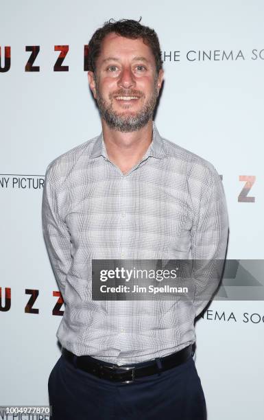 Producer Guy Stodel attends the screening of "Puzzle" hosted by Sony Pictures Classics and The Cinema Society at The Roxy Cinema on July 24, 2018 in...