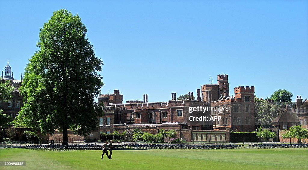 TO GO WITH AFP STORY BY GUY JACKSON Eton