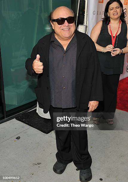 Danny DeVito attends the The Film Society of Lincoln Center's 37th Annual Chaplin Award gala at Alice Tully Hall on May 24, 2010 in New York City.