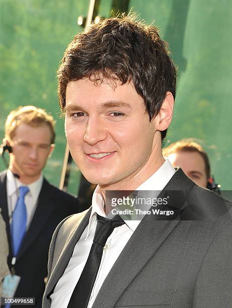 Actor Benjamin Walker attends the The Film Society of Lincoln Center's 37th Annual Chaplin Award gala at Alice Tully Hall on May 24, 2010 in New York...