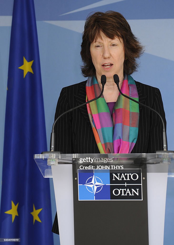 EU foreign affairs chief Catherine Ashto