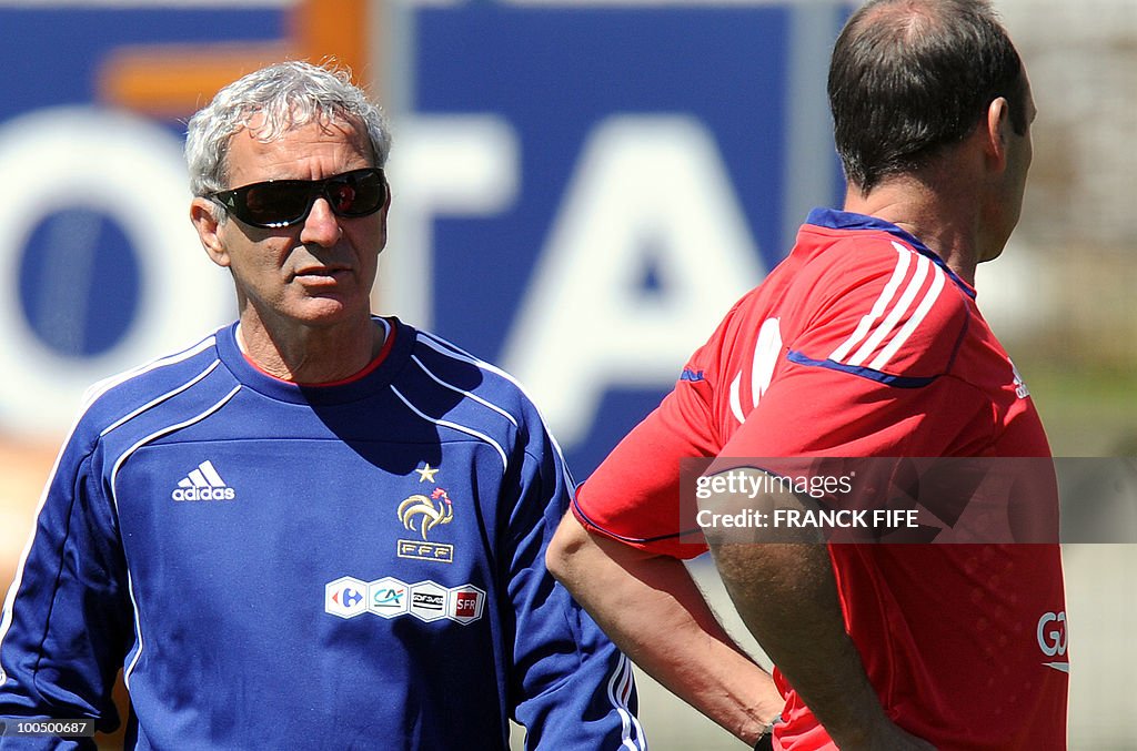 French national football team's coach Ra