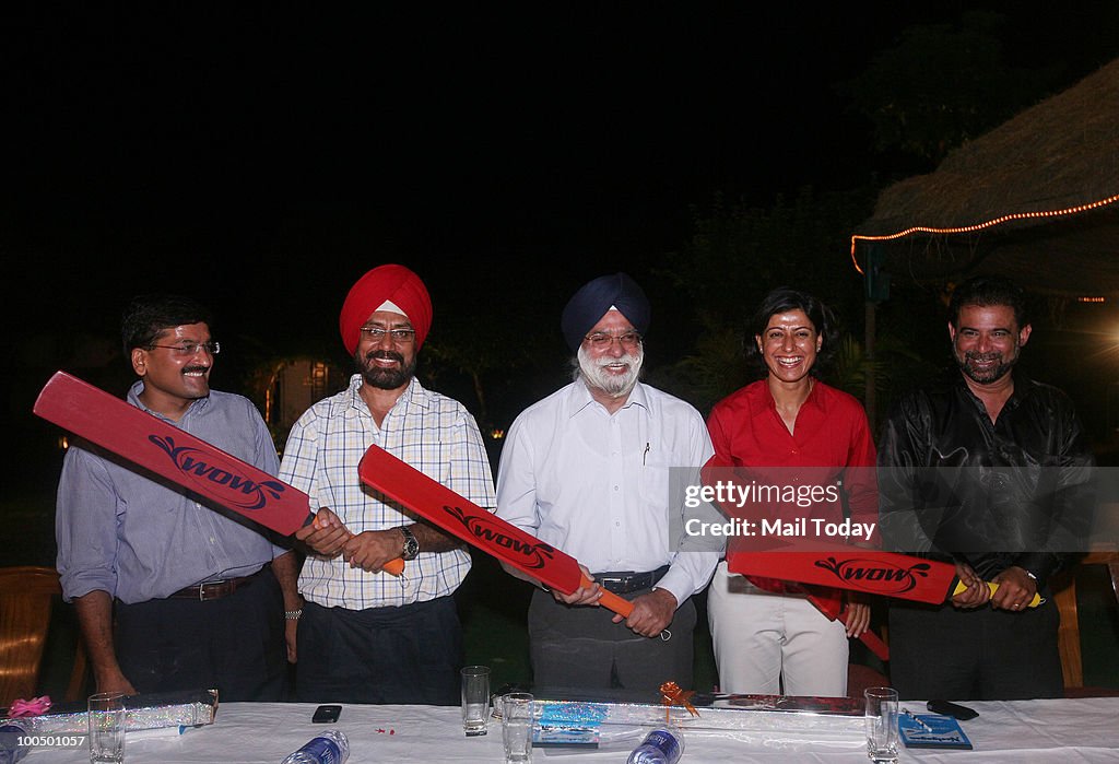 Launch of the 'Wow' Aluminium Bat In Delhi