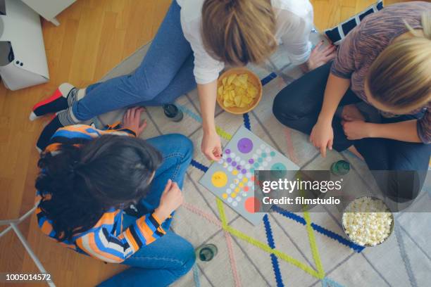 women socializing - ludo stock pictures, royalty-free photos & images