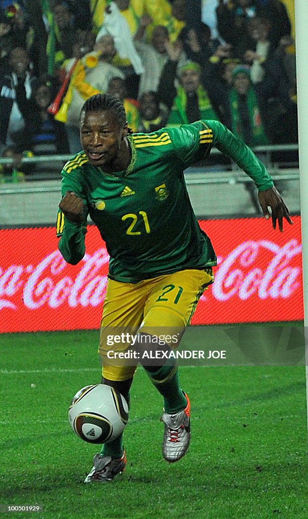 South African footballer Siyabonga Sangw