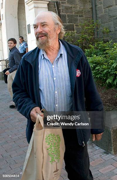 Actor Rip Torn attends court at Litchfield Superior Court May 25, 2010 in Litchfield, Connecticut. Torn is charged with breaking and entering a bank...