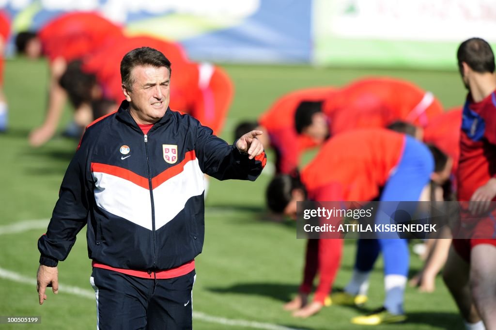 National coach of the Serbian team Radom