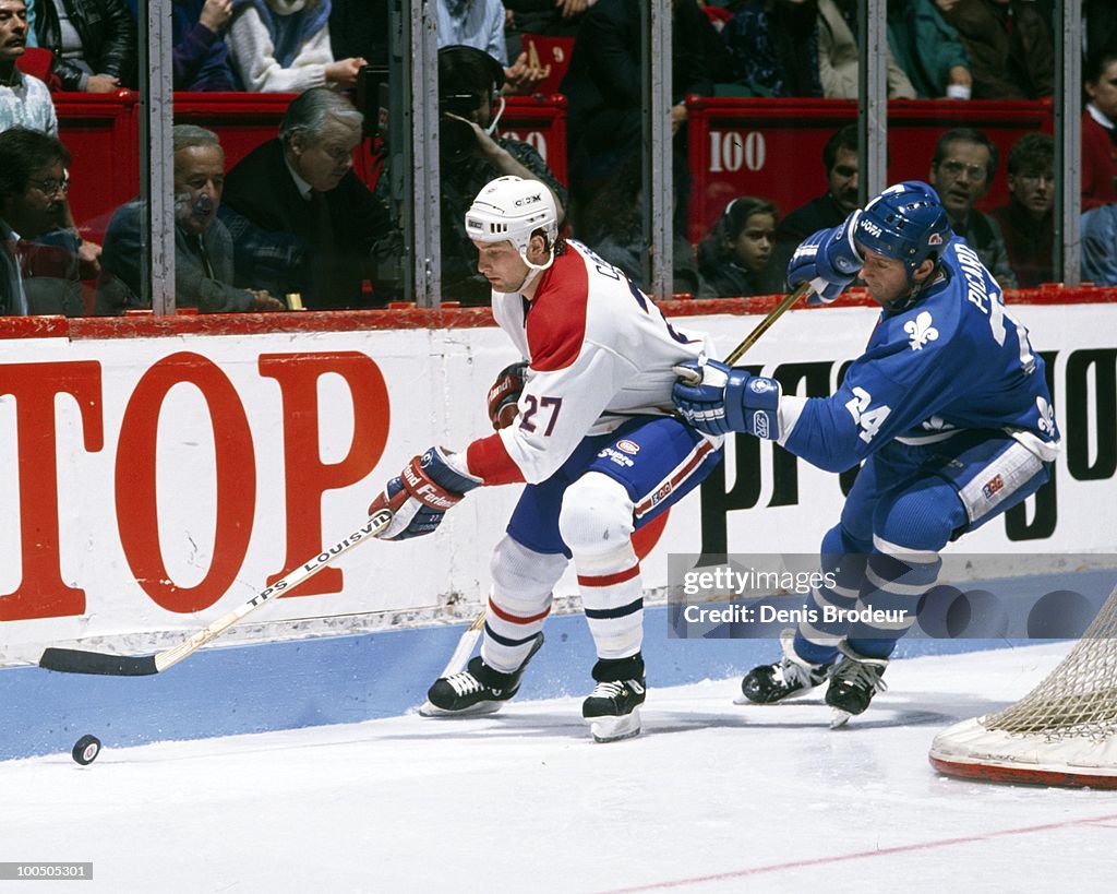 Quebec Nordiques v Montreal Canadiens