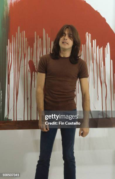 Bassist Cliff Williams of Australian rock band AC/DC poses in London, England in August 1979.