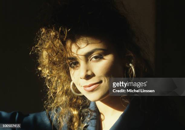 1st JANUARY: American singer and dancer Paula Abdul posed in The Netherlands in 1989.