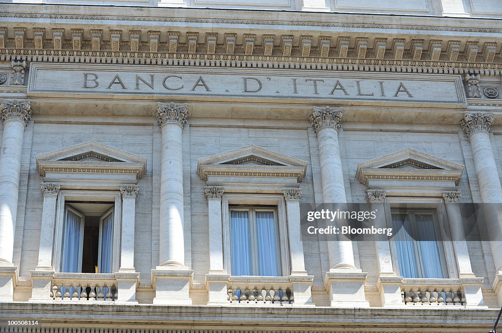 Banca D'Italia And Finance Ministry As Government Discusses Budget Cuts