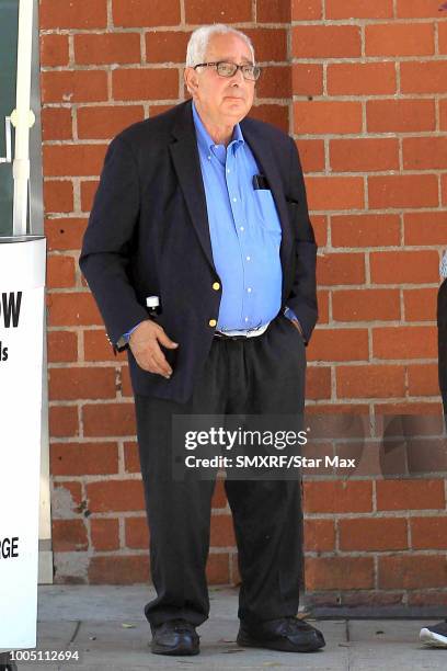Ben Stein is seen on July 24, 2018 in Los Angeles, CA.