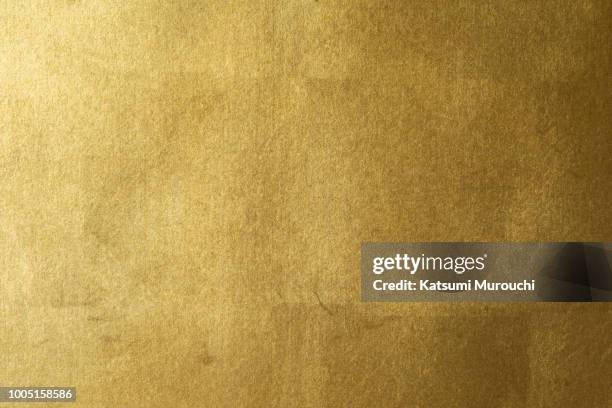 golden texture background - gold leaf stock pictures, royalty-free photos & images