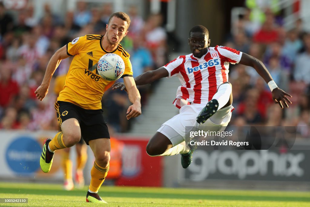 Stoke City v Wolverhampton Wanderers - Pre-Season Friendly