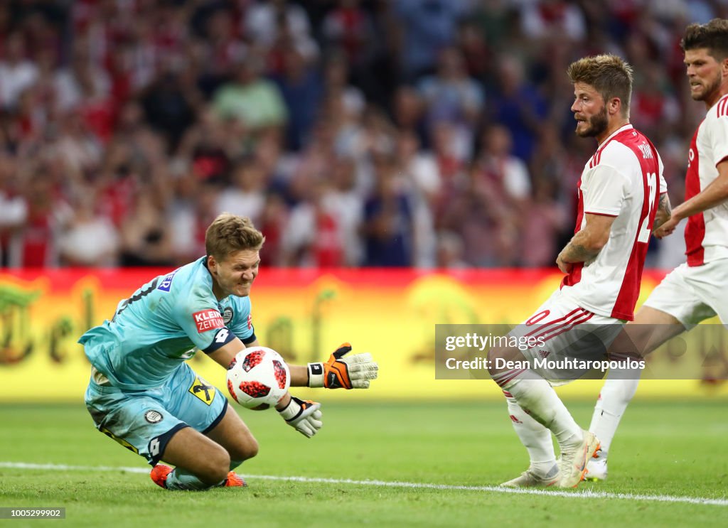 Ajax v SK Sturm Graz - UEFA Champions League Qualifier