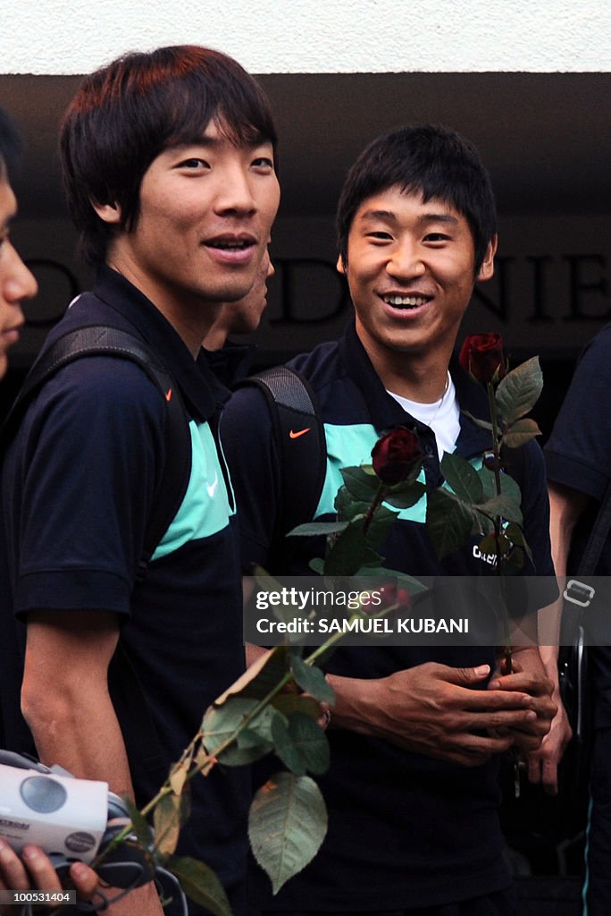 South Korean national football team play