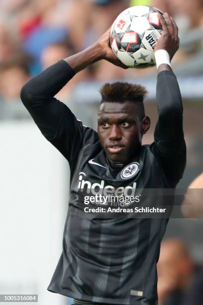 Danny da Costa of Eintracht Frankfurt during the Pre Season Friendly Match between SV Wehen Wiesbaden and Eintracht Frankfurt at BRITA-Arena on July...