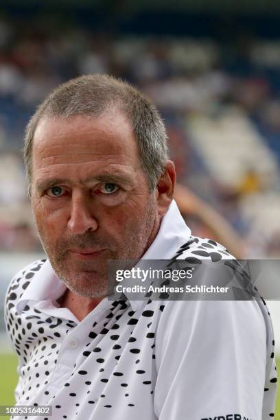 Uwe Bein during the Pre Season Friendly Match between SV Wehen Wiesbaden and Eintracht Frankfurt at BRITA-Arena on July 21, 2018 in Wiesbaden,...