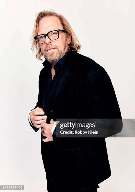 Producer Matthew Carnahan of National Geographic's 'Valley of the Boom' poses for a portrait during the 2018 Summer Television Critics Association...